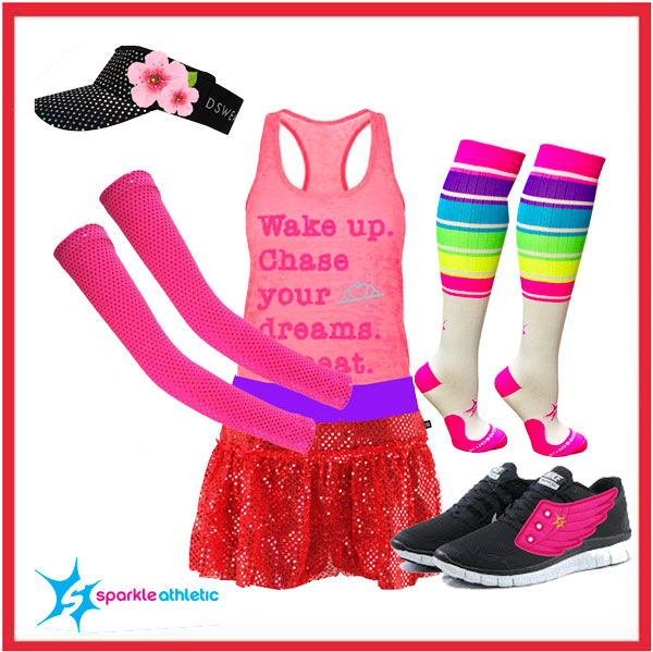 easy mulan running costume for the runDisney Princess races