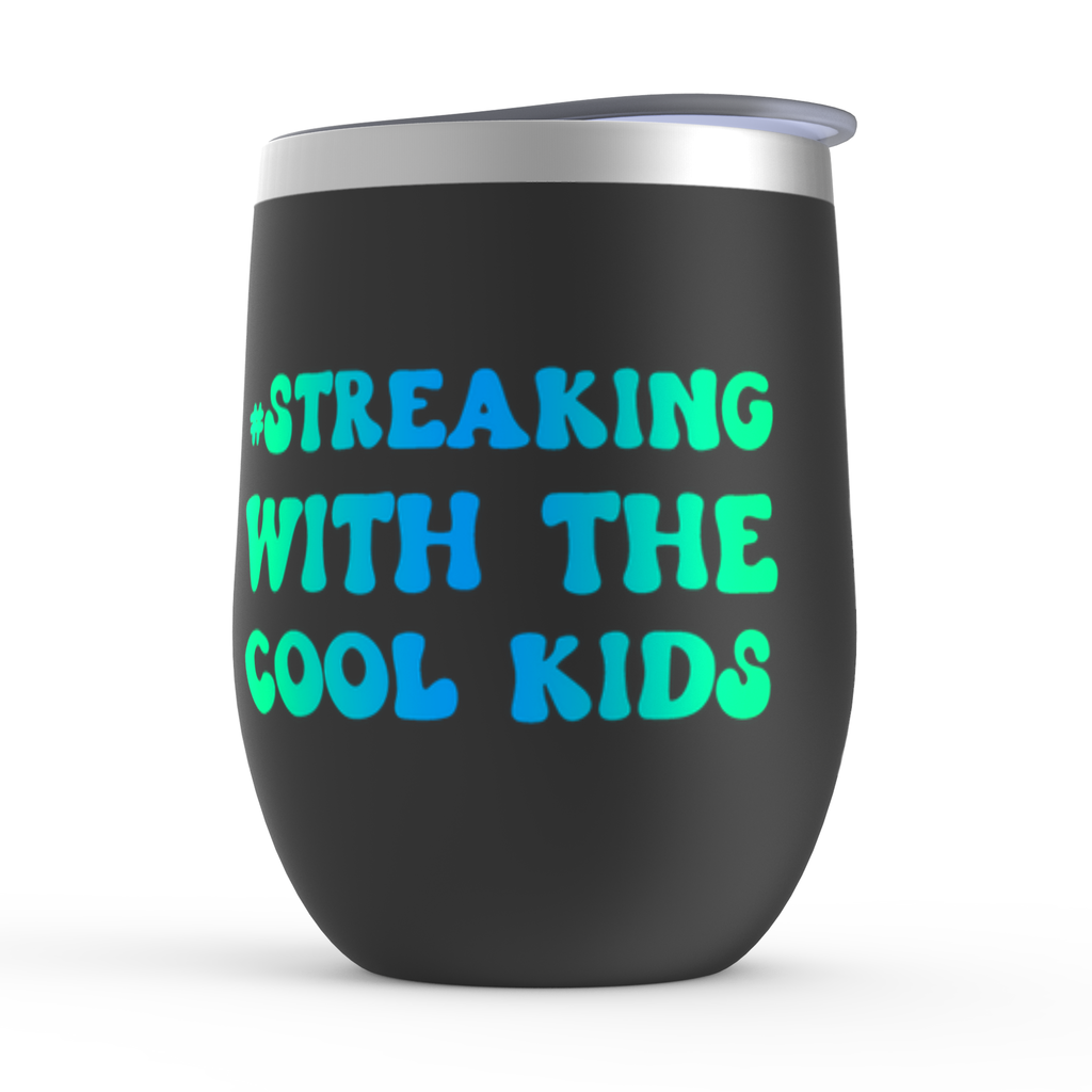 Sparkle Athletic » Streaking with the Cool Kids Insulated Cup (Black)